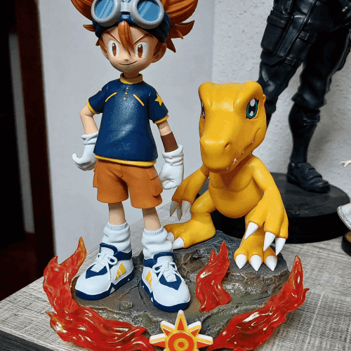 Tai & Agumon - Final result